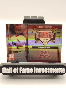 2004 Donruss Elite Extra Edition Draft Class DC-26 A. Pujols B. Zito #/500 Mint