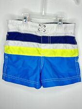 Carters Swim Trunks / Shorts Baby Boys Size 18 Months Blue Lined