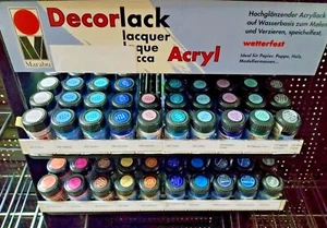 Marabu laca decorativa pintura acrílica pintura 15 ml pintura artesanal soluble en agua precio especial 1007 - Imagen 1 de 23