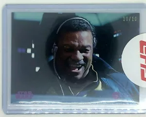 2020 Topps Star Wars Authentics BILLY DEE WILLIAMS as LANDO CALRISSIAN Card #/10 - Picture 1 of 2