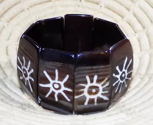 African Adinkra Nsoromma "child of the heavens" Stretch Bracelet jba3 - Picture 1 of 2