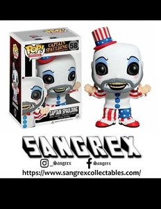 Captain Spaulding #58 Pop Movies Funko Pop Vinyl RARE + Protector - Bild 1 von 1