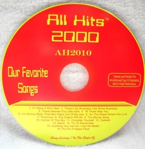 **ALL HITS MAXX PACK KARAOKE CDG DISC AH2010-BRAND NEW ORIGINAL DISC FREE POST** - Picture 1 of 1