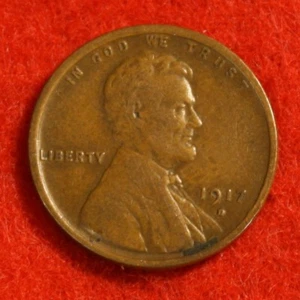 1917-D Lincoln Wheat Cent Penny High Grade Coin LW2120 - Picture 1 of 2