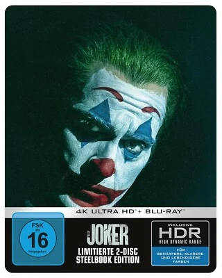 Joker - Teil: 2 - Folie a Deux (2024)[4K UHD Blu-ray & Blu-ray Steelbook/Neu/OVP - Bild 1 von 4