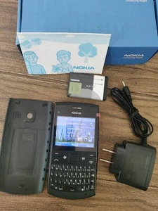 Original Nokia X2-01 Black 2G Unlocked Bluetooth Camera GSM Mobile Phone - Zdjęcie 1 z 12
