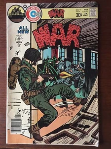Charlton Comics War No 9 comics Nov.1976 VF+ 8.5 - Picture 1 of 2