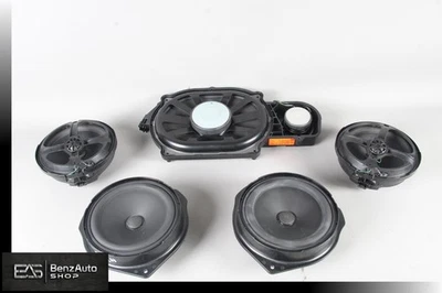 12-15 梅赛德斯 W204 C63 AMG Logic7 前后门扬声器 带低音炮套件 原始设备制造商 — 第 1/4 张图片