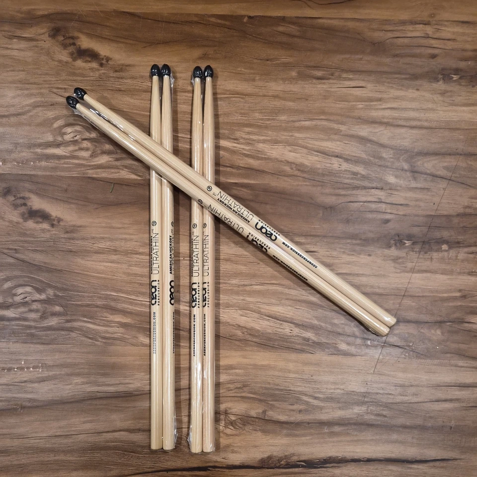 3 Pares, Baquetas ÆON Ultradelgadas NT 16, Combo Punta Regal Alternativa 0.475"x16" Foto 1 de 3