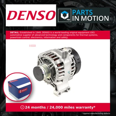 Alternator fits ABARTH GRANDE PUNTO 1.4 07 to 10 199A8.000 Denso 51788658 New - Image 1 of 4