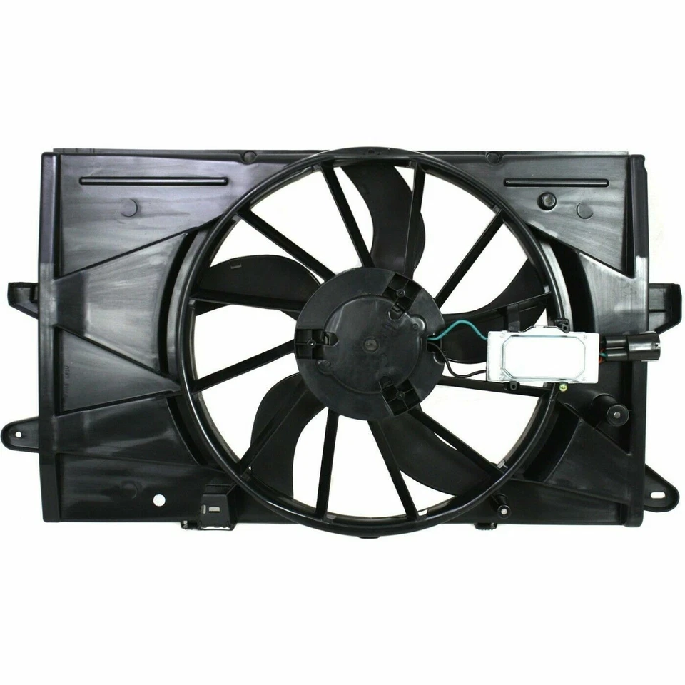 Conjunto de ventilador único de radiador V6 3,5 L con controlador para Ford Taurus 2008 2011 Foto 1 de 2