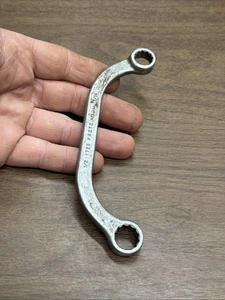 Proto Tools USA 1725 Media Luna Llave de Obstrucción Curvada - SAE 7/16" x 1/2" - Imagen 1 de 5