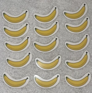 1991 Jumpin Monkeys Board Game Replacement 15 Banana Cutout Pieces Only - Picture 1 of 4