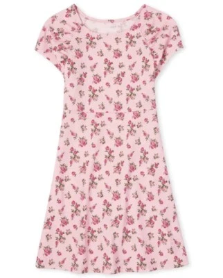 New Pink TCP The Children's Place Floral Dress Size XS 4 NWT - Image 1 of 4