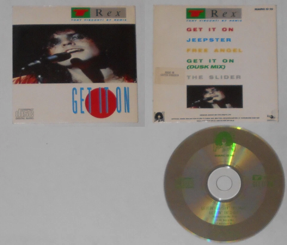 T Rex - Get it On ep - U.K. cd, card cover - Image 1 of 1
