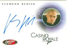James Bond In Motion 40th Ann. Autograph Card A103 Clemens Schick