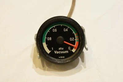 VDO atu Vacuum Gauge 52mm Make 12.69 - Image 1 of 4