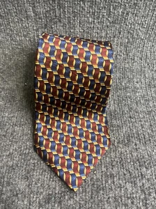 Vintage Ferrell Reed Nordstrom Abstract Men’s Silk Tie - Picture 1 of 4
