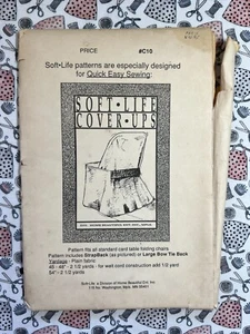 Home Beautiful Soft Lite Cover Ups #C10 Folding Chair Cover FF UNCUT - Picture 1 of 3