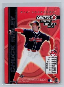 2000 MLB Showdown CHUCK FINLEY #41 Pennant Run FOIL 1st Edition - Picture 1 of 2