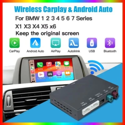 Carplay decoder Android Auto MMI Kit NBT For BMW 3 Series F30 F31 F34 F80 13-17 - Image 1 of 4