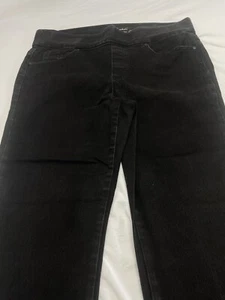 gloria vanderbilt amanda stretch jeans Black size 14 - Picture 1 of 9