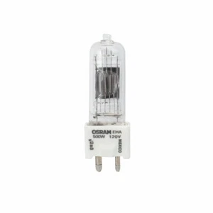 OSRAM SYLVANIA 54585 EHA 500W 120V 3200K GY9.5 BASE TUNGSTEN HALOGEN LIGHT BULB - Picture 1 of 1