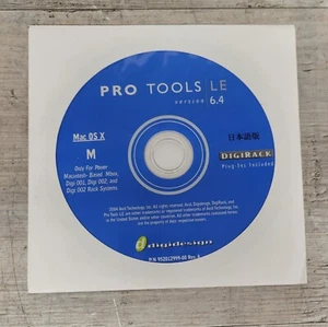 Digidesign Pro Tools LE 6.4 Mac Software Install Disk - Picture 1 of 1