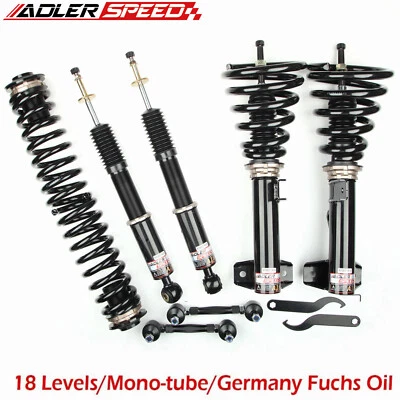 Kit de suspensión enrollables ajustables de 18 vías para 02-09 MERCEDES BENZ CLK W209 TRACCIÓN TRASERA Foto 1 de 4