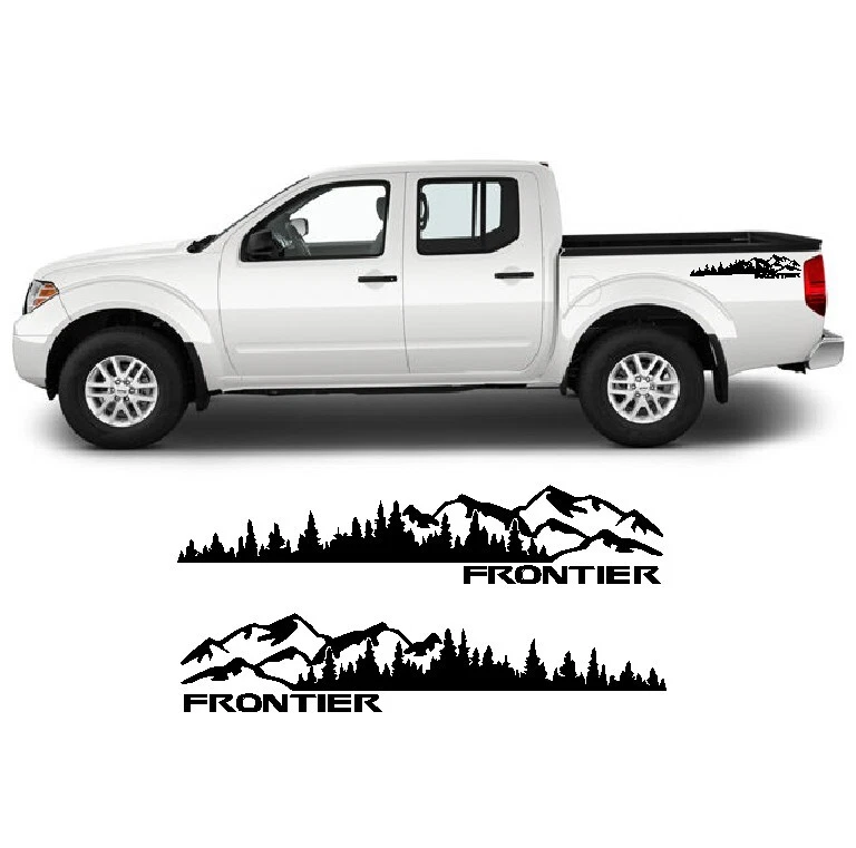 Compatible with Nissan FRONTIER .. Mountain Graphics .. VINYL Graphic Decals. X2 - Image 1 of 1