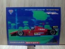 GERHARD BERGER🏆1995 Australian Grand Prix -The Grand Finale #4 Trading Card