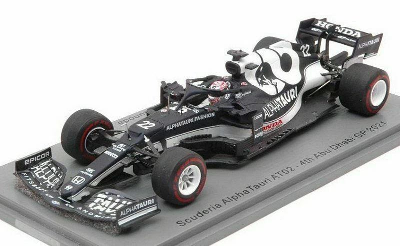 Spark 1/43 AlphaTauri AT02 #22 4th Abu Dhabi GP 2021 Yuki Tsunoda S7853 - Immagine 1 di 1