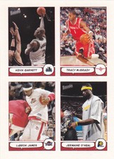 2004-05  Bazooka         LeBron James        4 in 1  2nd Year  Sticker Card