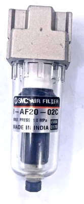 SMC AIR F AF20-02C 1/4" 5 micron Auto-Drain Coalescing Filter - Image 1 of 3