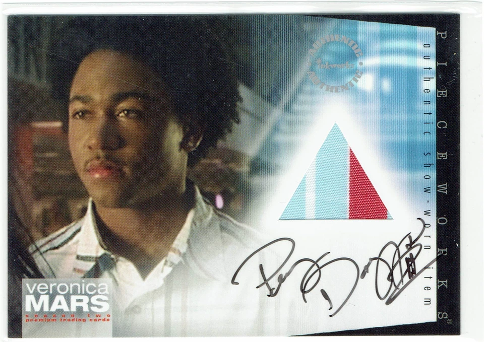 Veronica Mars Season Two Auto Pieceworks APW-2 Percy Daggs III as Wallace Fennel - Image 1 of 1
