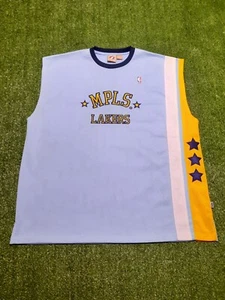 Camiseta deportiva vintage de los Lakers Throwback de FUBU NBA MPLS para hombre talla 3XL - Imagen 1 de 8