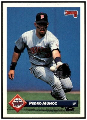1993 Donruss #311 Pedro Munoz NM - Image 1 of 2