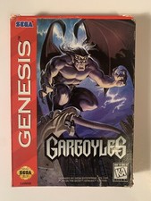 Gargoyles (Sega Genesis) 1995 Authentic - Complete CiB - Cleaned & Tested RARE!!