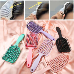 / Women Hair Comb Massage Hair Brush Detangling Hairbrush Curly HairStyling Tool