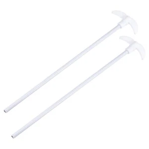 PTFE Electric Stirring Rod 300mm Length Overhead Stirrer Mixer Shaft 2Pcs - Picture 1 of 5