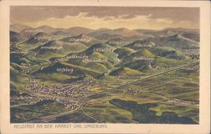 PC ALEMANIA Neustadt vista general década de 1910 - Imagen 1 de 2