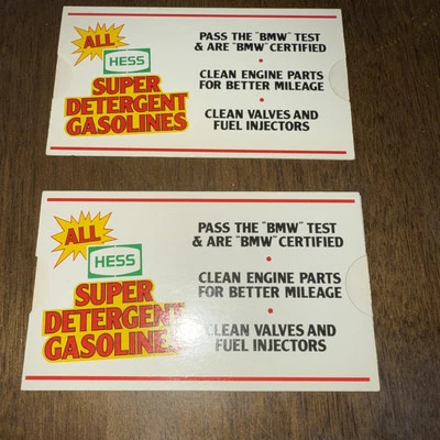 2 Vintage Hess Gasoline Mileage Guides - Image 1 of 2