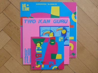 3 Schallplatten BIG FLAME / bIG*fLAME, Jazz, Punk, Constrictor records, 1980er - Bild 1 von 4