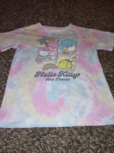 Girls Hello Kitty T Shirt Size Large 10/12 - Picture 1 of 3