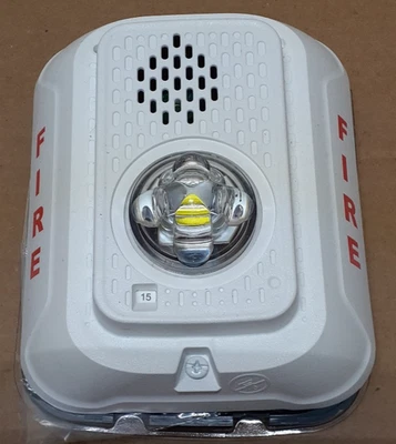 SENSOR DE SISTEMA P2WLED, BLANCO, BOCINA DE PARED ESTROBOSCÓPICA, FUEGO Foto 1 de 2