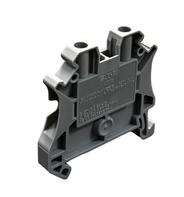 Eaton XBUT4 IEC Terminal Block-6.2 mm Screw 800V IEC/700V EN/600V UL (Box of 50) - Image 1 of 4