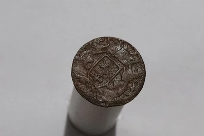 🧭 🇳🇱 NETHERLANDS Zutphen Colonial New York DUIT 1687 B84 #4212 - Image 1 of 4