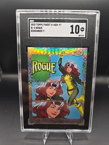 2025 Topps Finest X-Men '97 RI-5 Rogue 💎 PSA 10 💎 Marvel Fire 🔥 - Picture 1 of 3