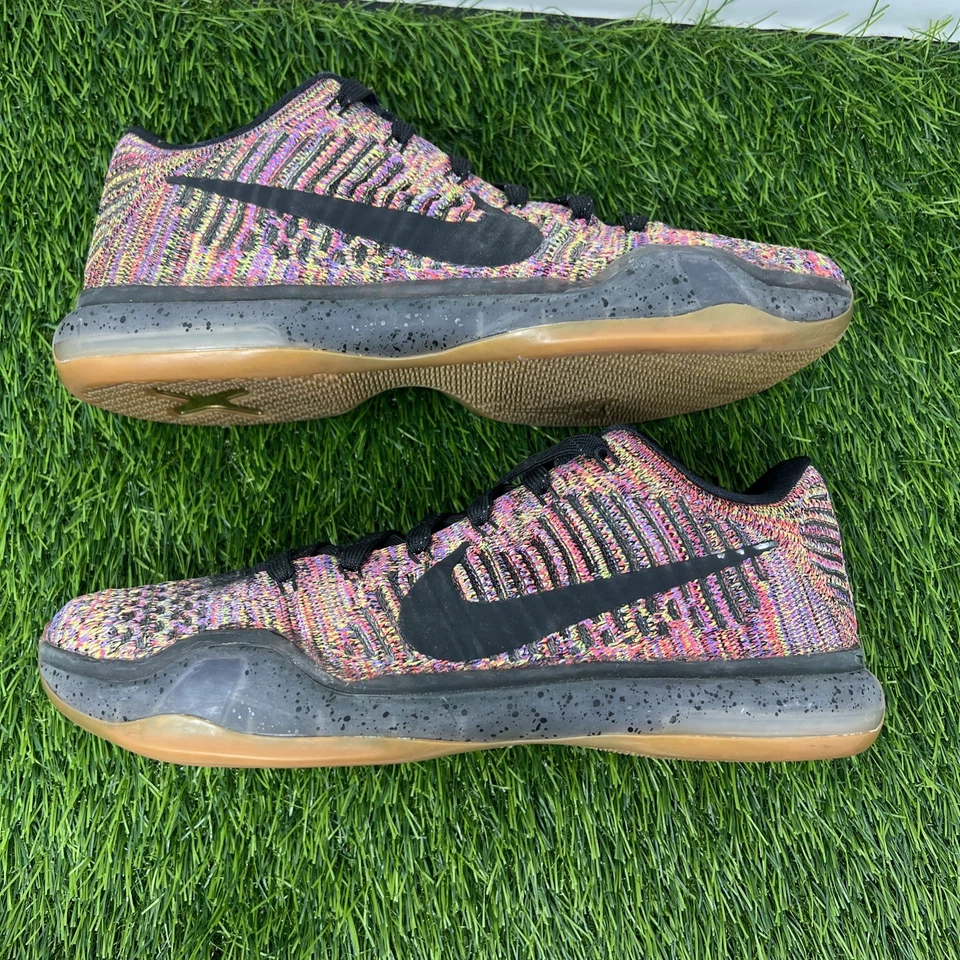 Nike Kobe 10 Elite Low iD Multicolor Fly kit Size 9 - Image 1 of 4