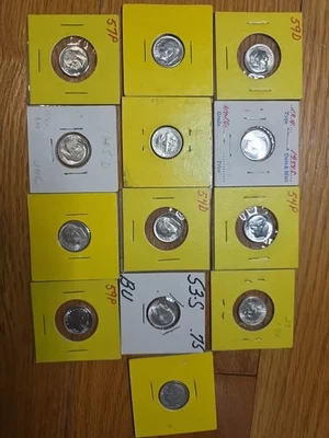 批量 13 件 各年份银币 密封 — 第 1/4 张图片